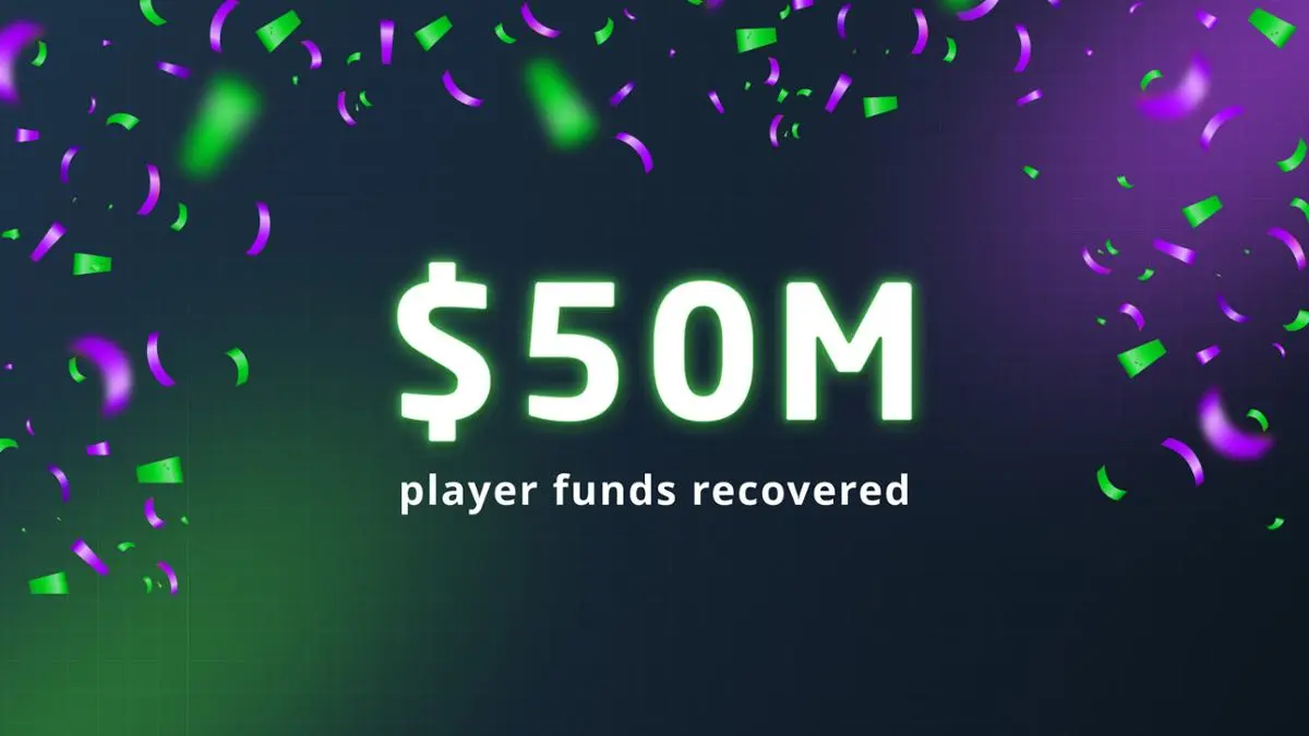 Player funds recovered